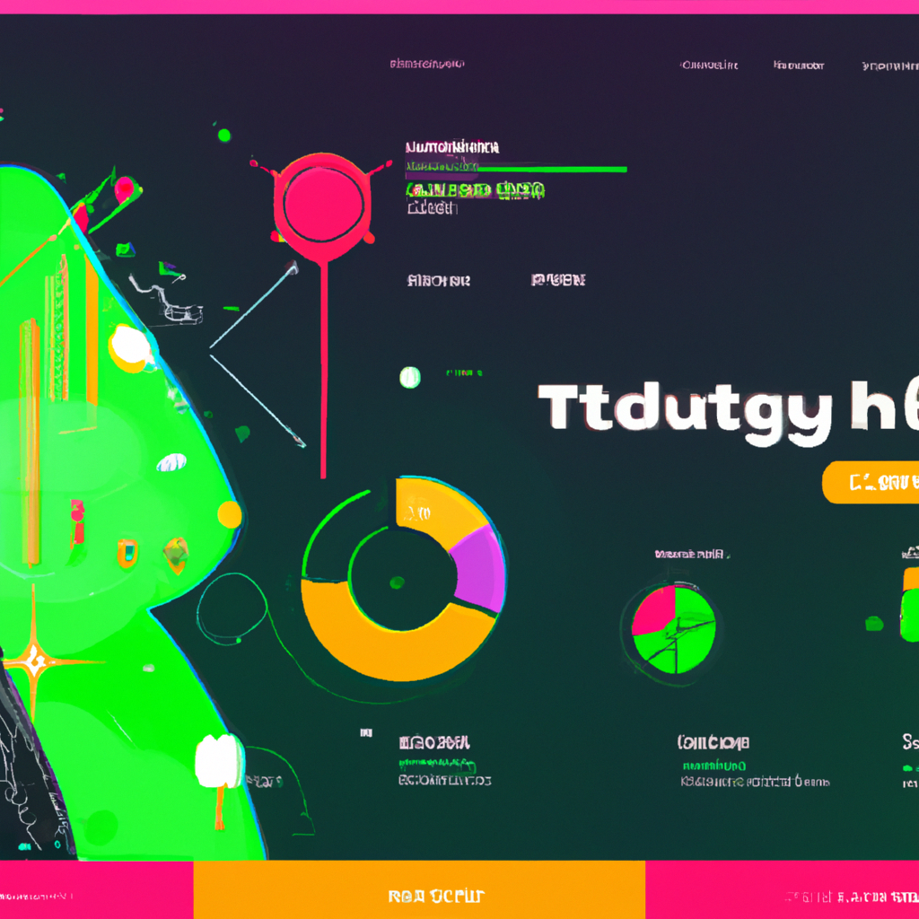 Abstract dashboard with telemetry, rollout and AI assistant overlays